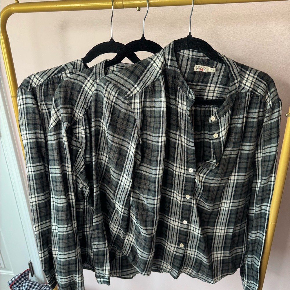 NWT Faherty Button-Up Shirts Lot - XS/S/M